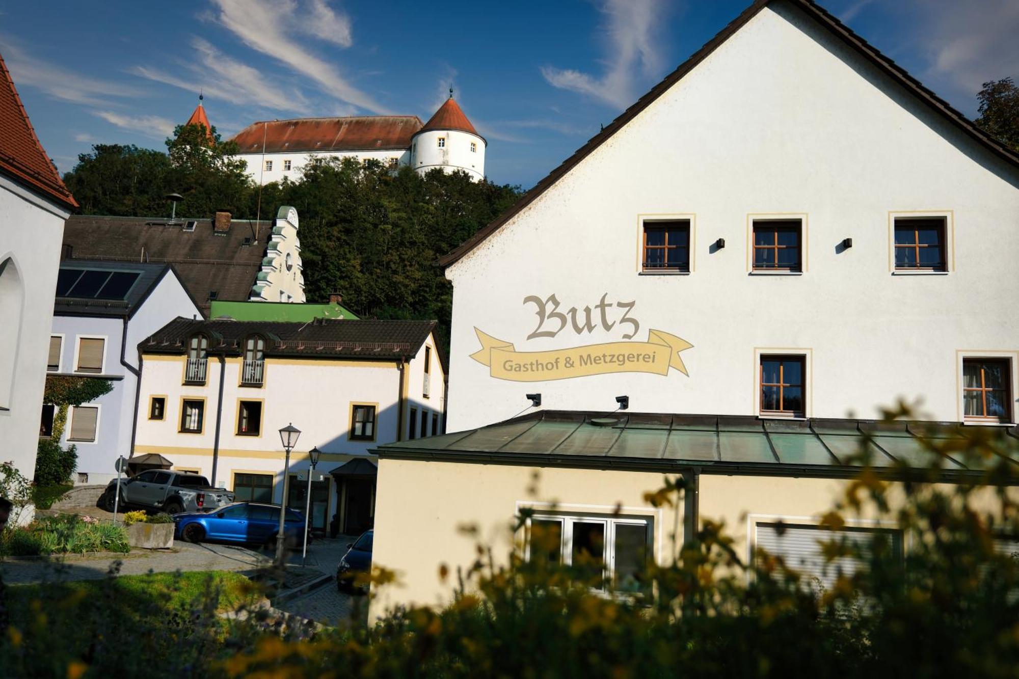"Beim Butz" Hotel Worth an der Donau Exterior foto